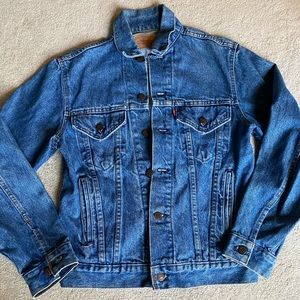 Levi Strauss 506 Denim Trucker Jacket Size 36